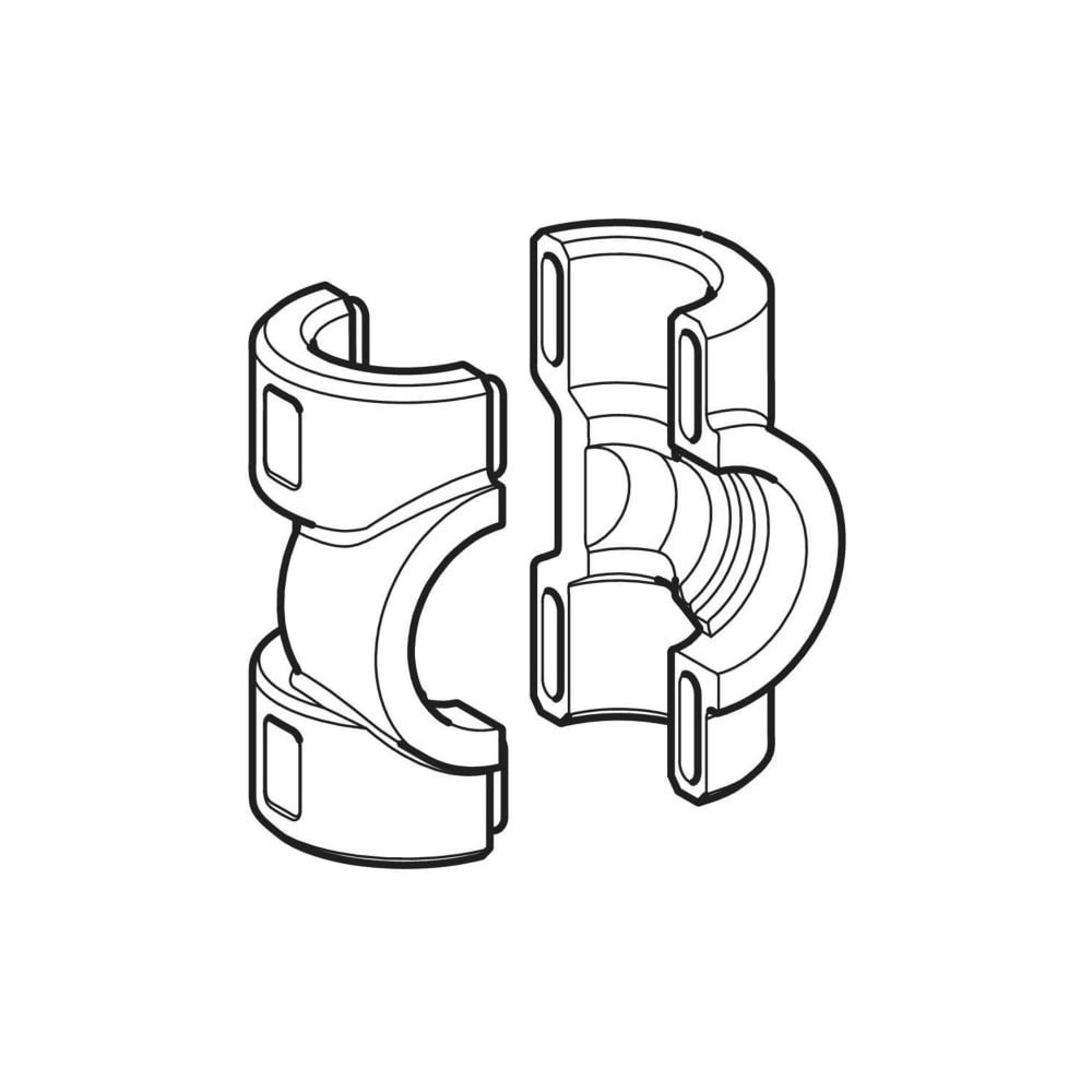 Geberit Dämmung für FlowFit Unterputz Kugelhahn, EPP, DN 15... GEBERIT-245996001 4064746001505 (Abb. 3)