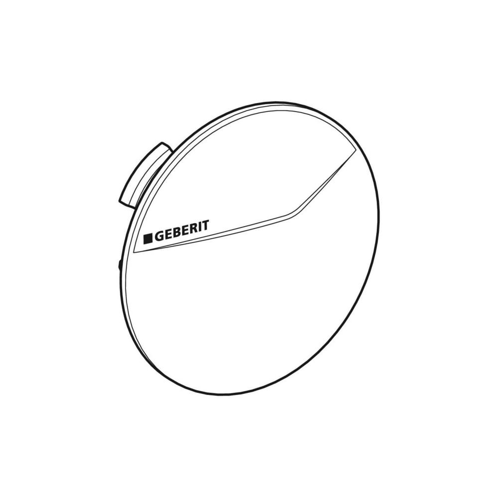 Geberit Abdeckrosette für Unterputz-Kugelhahn DN 15/20, Hochglanz verchromt... GEBERIT-610090211 4025416536611 (Abb. 3)