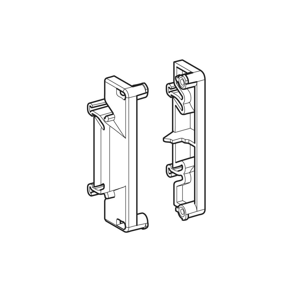 Geberit Set Adapter DIN Schiene 35mm, für Gateway, 2 Stück... GEBERIT-245914001 4064746001017 (Abb. 3)