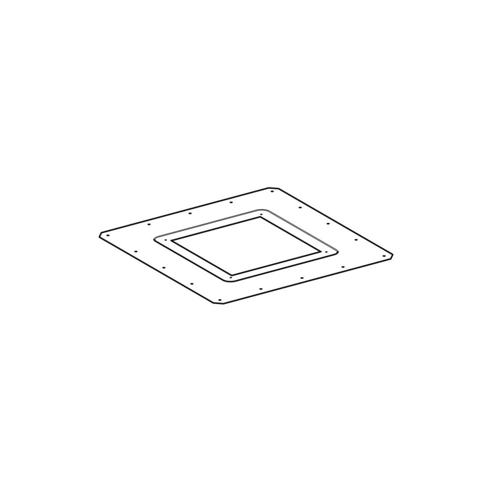 Geberit Pluvia Befestigungsblech L60x60... GEBERIT-359122001 4025410163066 (Abb. 3)