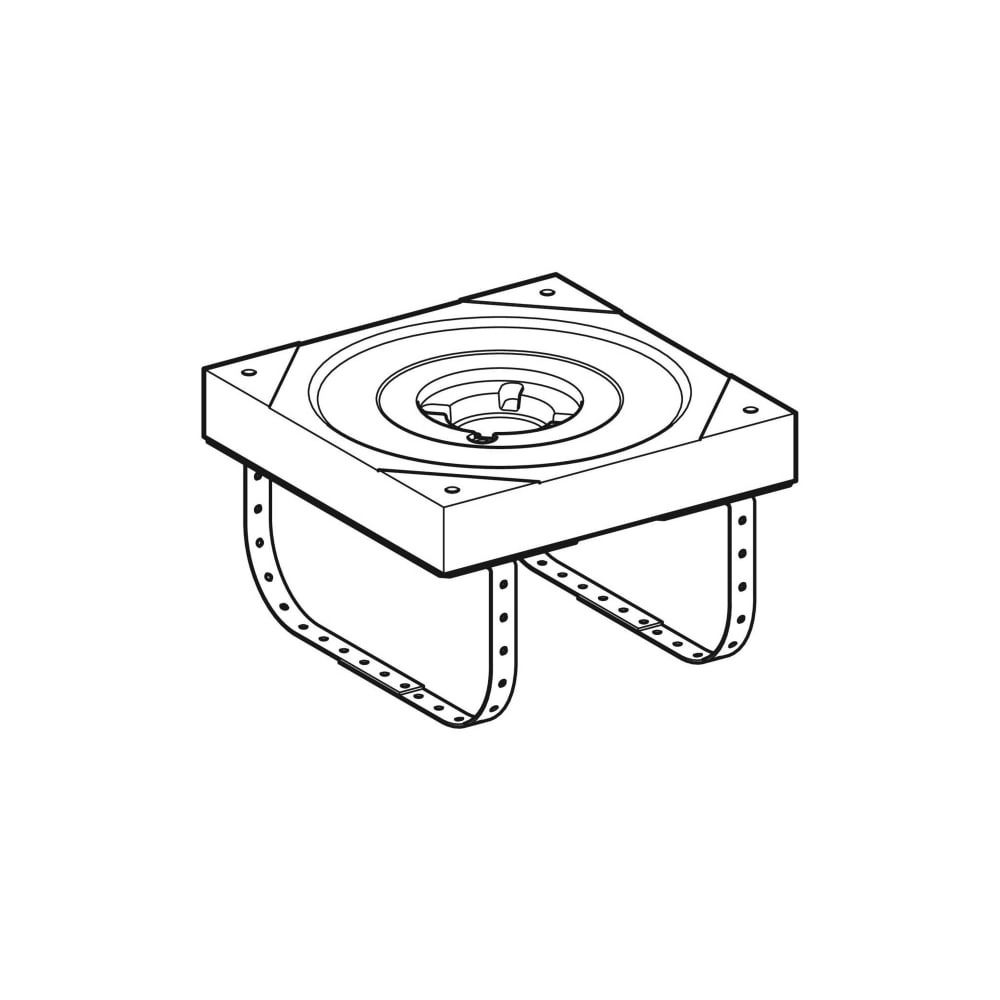 Geberit Pluvia Einbauständer für Massivdächer... GEBERIT-359125001 4025410163097 (Abb. 3)
