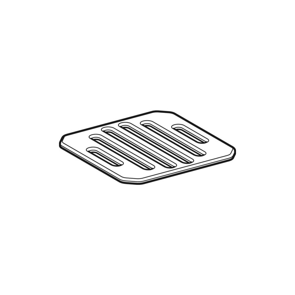 Geberit Schlitzrost für Varino Bodenablauf und Varino Bodeneinlauf 13x13cm... GEBERIT-243371001 4025416581598 (Abb. 1)