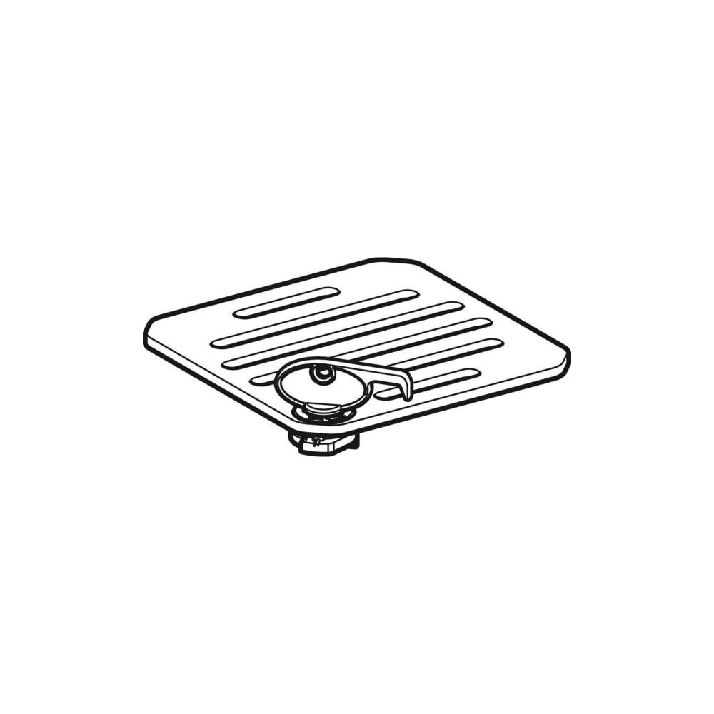 Geberit Rost abschließbar, für Bodenabläufe 13x13cm, Bodeneinläufe 13x13cm... GEBERIT-388107001 4025416581406 (Abb. 3)