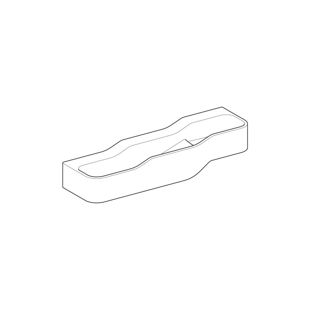 Geberit Bambini Spiel-/Waschlandschaft, 3 Waschplätze, tieferes Becken links B 140cm... GEBERIT-502975002 4064746000652 (Abb. 3)