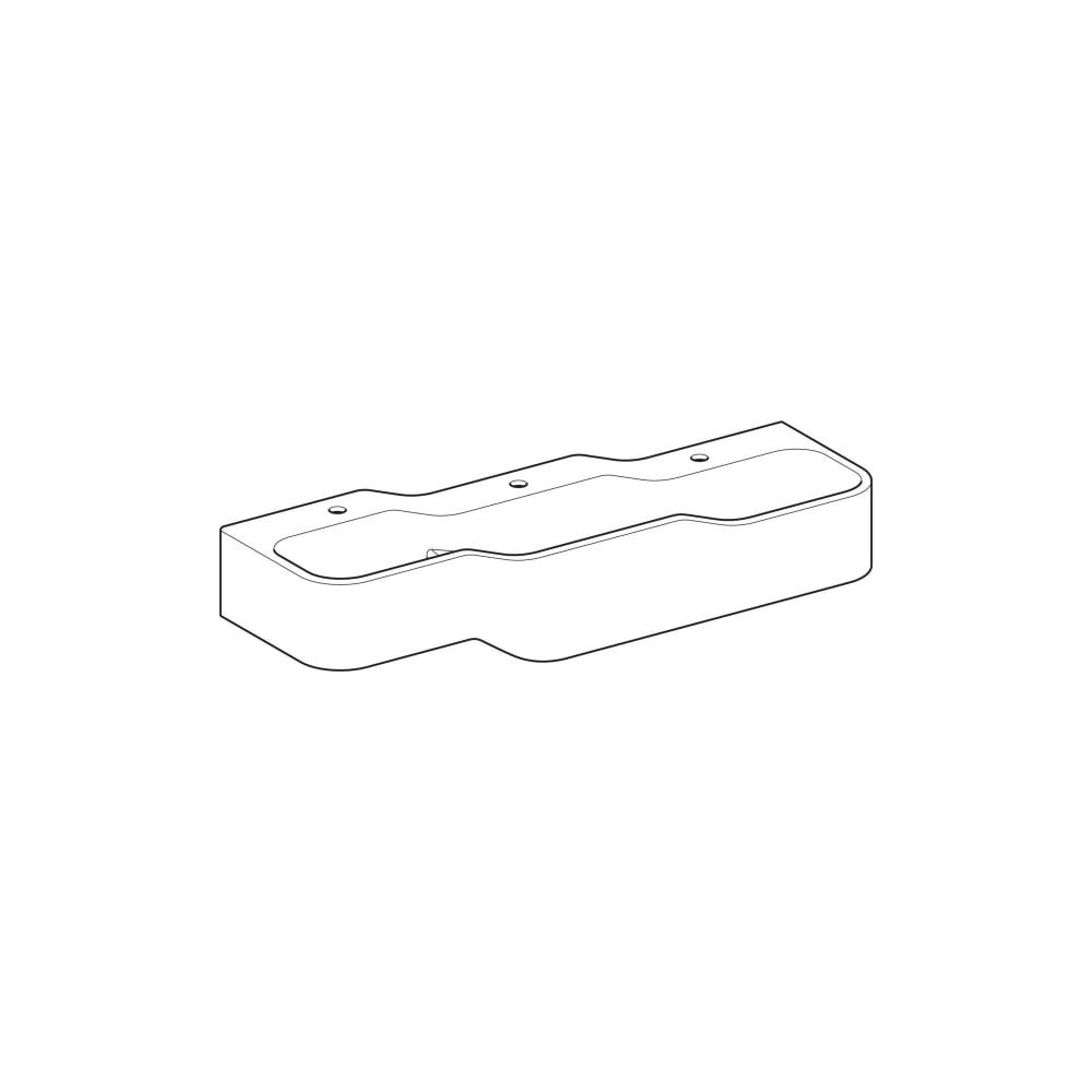 Geberit Bambini Spiel-/Waschlandschaft, 3 Waschplätze, tieferes Becken rechts 140cm,... GEBERIT-502976001 4064746000171 (Abb. 3)