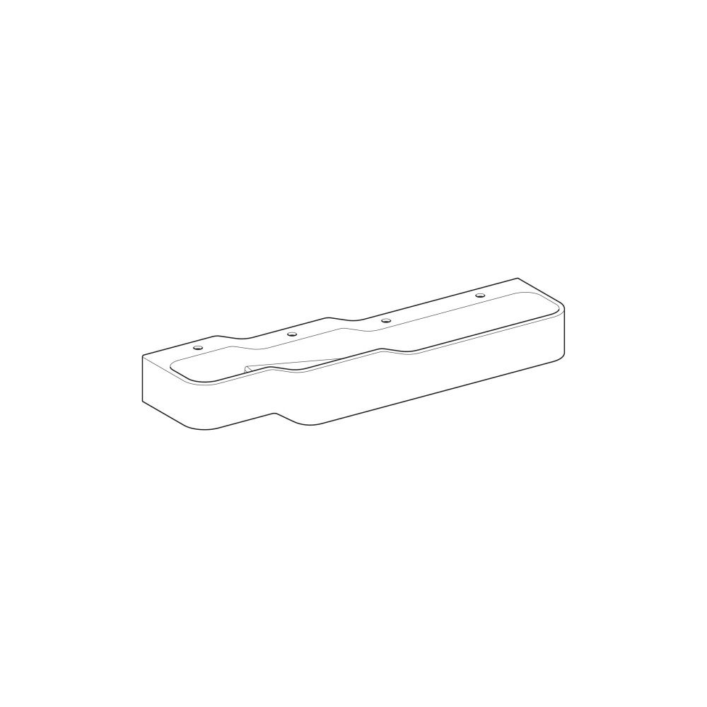 Geberit Bambini Spiel-/Waschlandschaft, 4 Waschplätze, tieferes Becken rechts B 180c... GEBERIT-502978001 4064746000195 (Abb. 3)