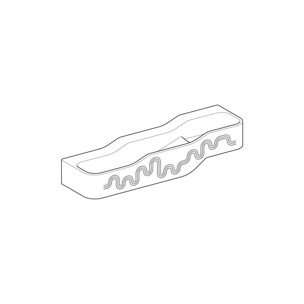 Geberit Bambini Spiel-/Waschlandschaft, 3 Waschplätze, tieferes Becken links B 140cm... GEBERIT-502975FY2 4064746000676 (Abb. 3)