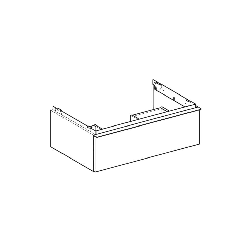 Geberit iCon Unterschrank für Waschtisch, 1 Schublade Waschtisch 75cm, Weiß, lackier... GEBERIT-502311012 4025410941473 (Abb. 8)