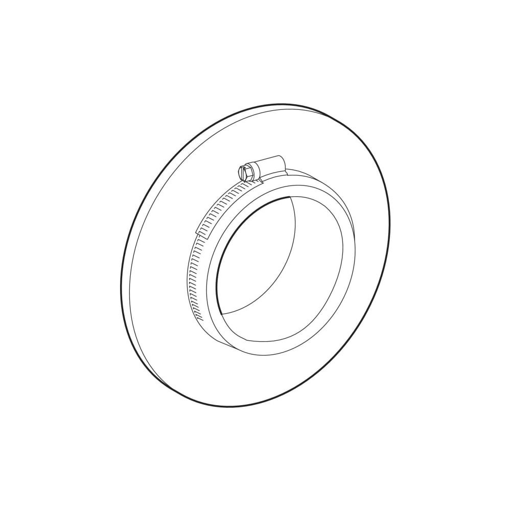 Geberit Mauerkragen Radondicht für Varino Bodenablauf... GEBERIT-388140001 4025410105929 (Abb. 3)