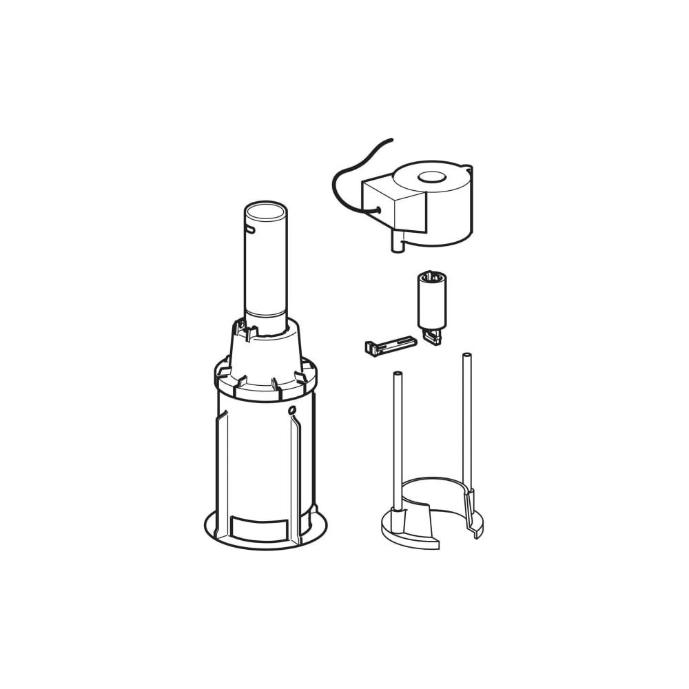 Geberit Elektromagnetheber Infrarot für Aufputz-Spülkasten Model 123.000... GEBERIT-115506001 4025416005797 (Abb. 3)