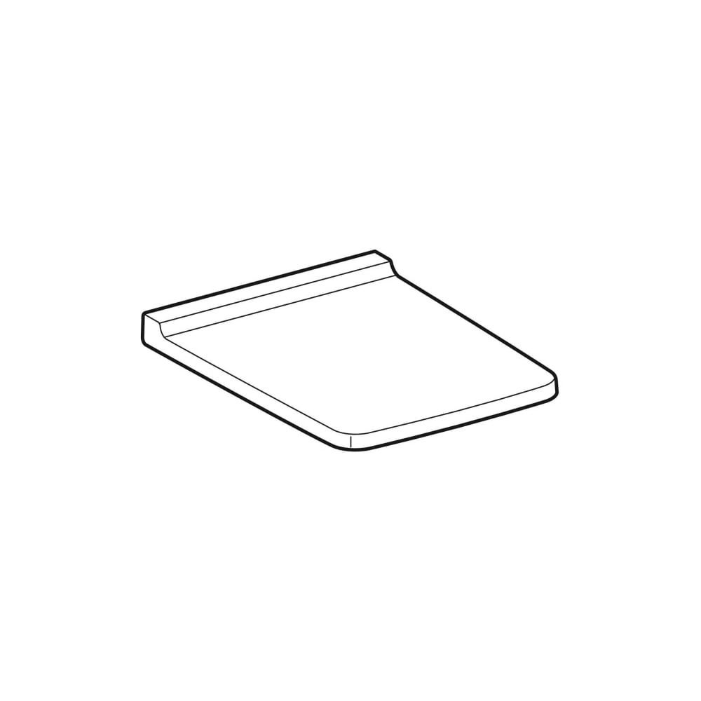 Geberit Xeno2 WC-Sitz mit Absenkautomatik, mit Quick-Release-Scharniere, Befestigung... GEBERIT-500833011 4025410725097 (Abb. 4)