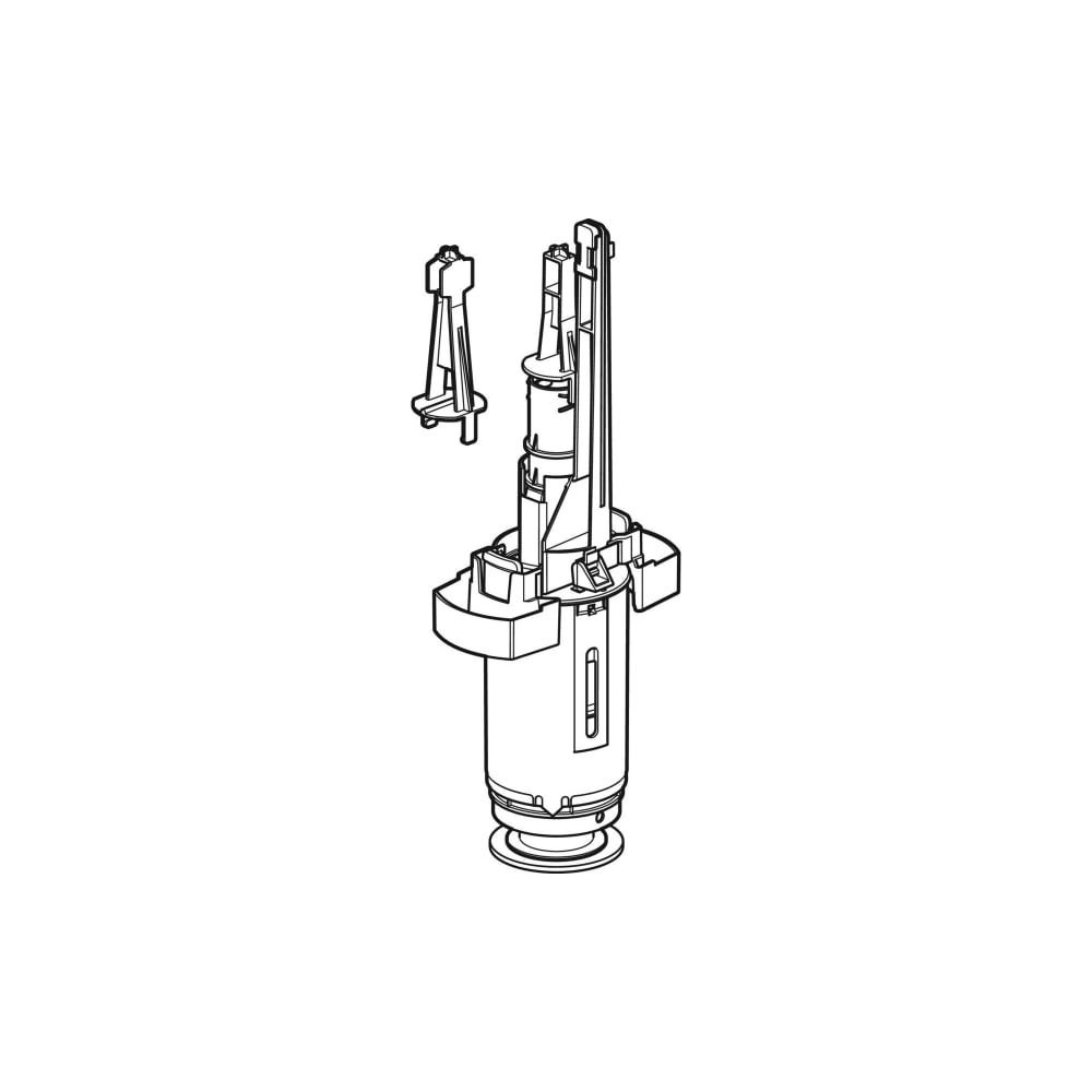 Geberit Spülventil für Aufputzspülkasten AP128, 2-Mengen-Spülung... GEBERIT-243634001 4025416557319 (Abb. 3)