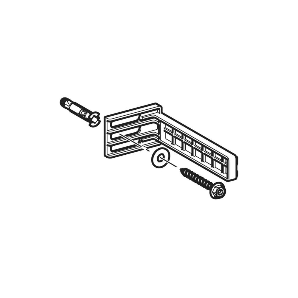 Geberit Befestigungswinkel 16cm, 465027001... GEBERIT-465027001 4025416230571 (Abb. 4)
