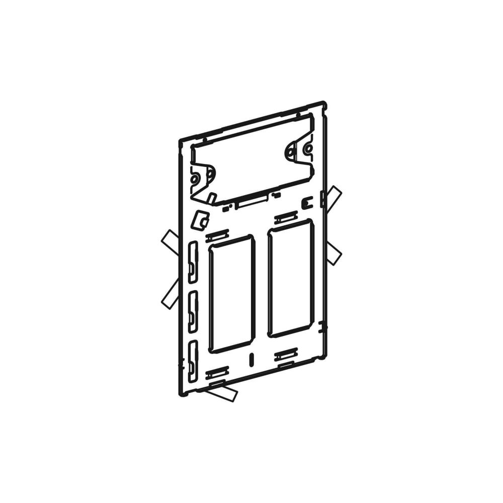 Geberit Befestigungsblech für Drückerplatte, Geberit AquaClean... GEBERIT-242513001 4025416106579 (Abb. 3)