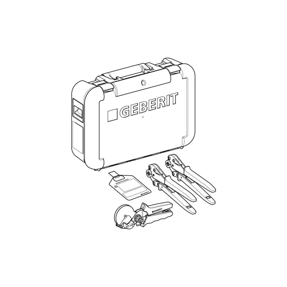 Geberit Mepla Handpresswerkzeug im Koffer Außendurchmesser 16/20mm... GEBERIT-690485004 4025416114406 (Abb. 3)