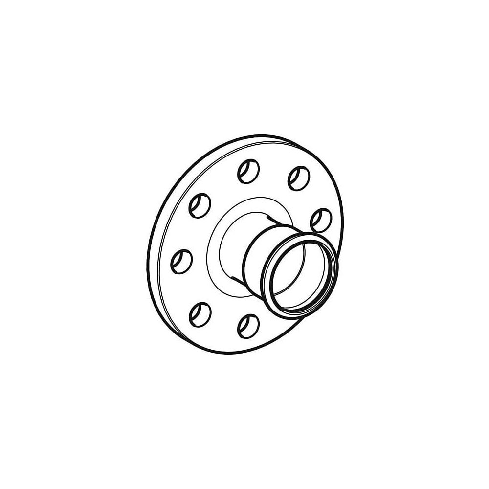 Geberit Mapress Edelstahl Flansch PN 10/16, mit Pressmuffe LABS-frei, d 108mm, DN 100... GEBERIT-83721 4024723837213 (Abb. 2)
