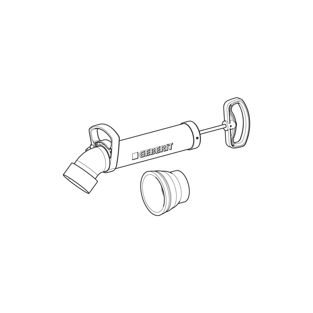 Geberit Druck-, Saugpumpe für Geruchsverschlussreinigung... GEBERIT-154345001 4064746024870 (Abb. 3)