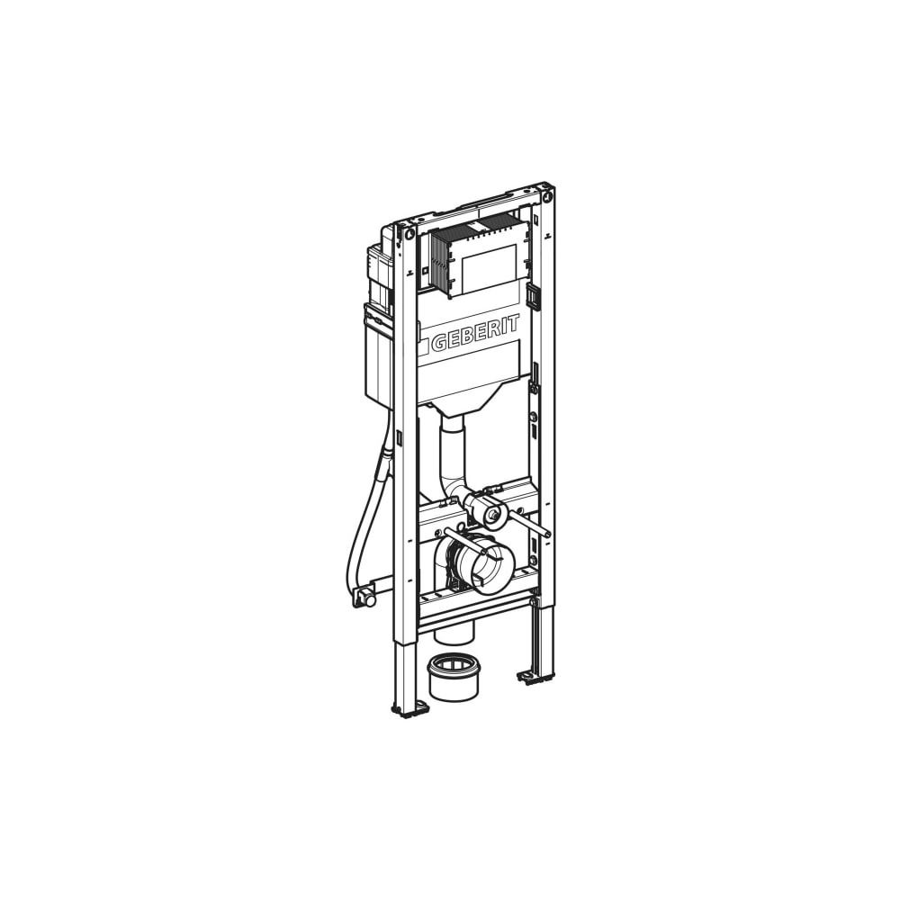 Geberit Duofix Element für Wand-WC 112cm, für Metall-, Holzständerwände, mit Sigma U... GEBERIT-111350006 4064746029691 (Abb. 3)