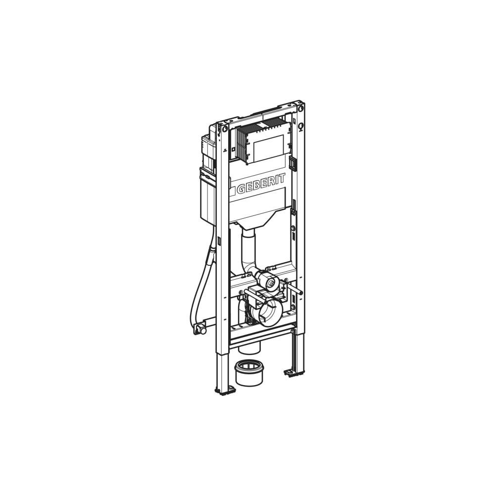 Geberit Duofix Element für Wand-WC 112cm, für Metall-, Holzständerwände, mit Sigma ... GEBERIT-111350006 4064746029691 (Abb. 13)