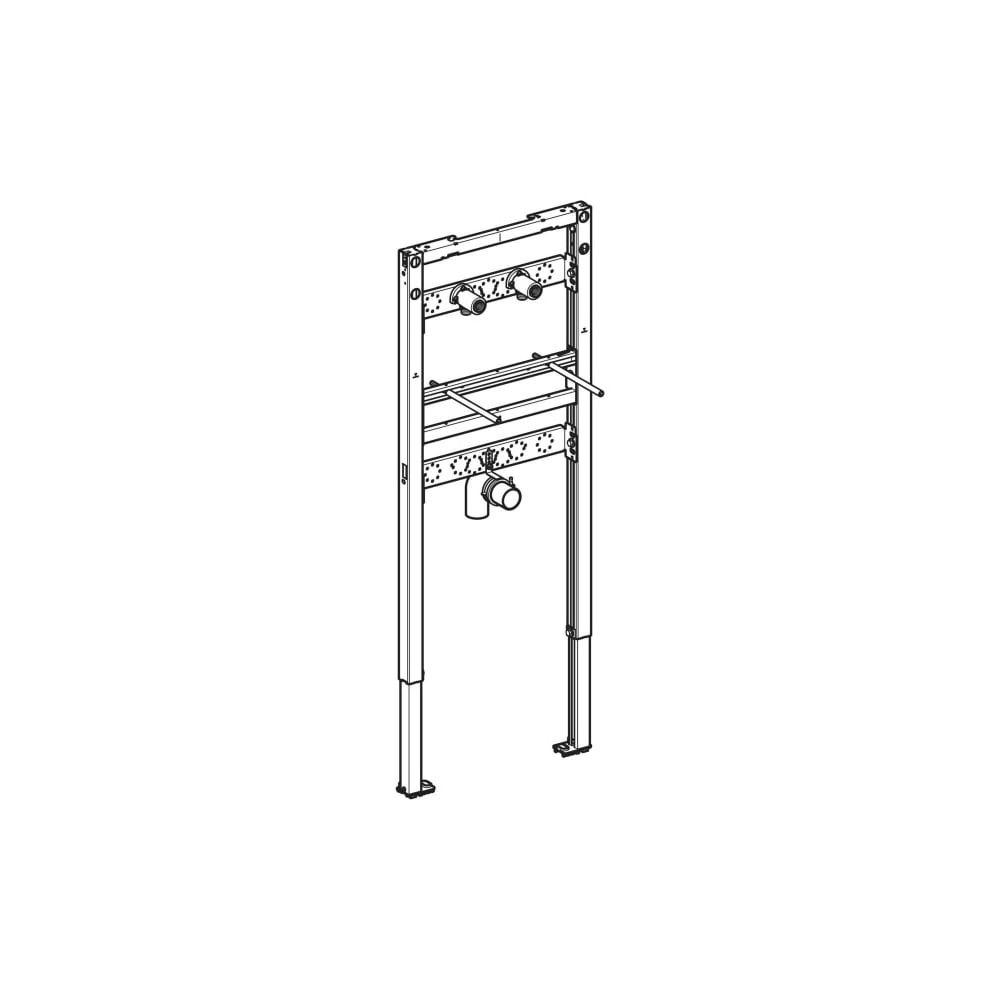 Geberit Duofix Element für Waschtisch 130cm, für Metall-, Holzständerwände, Wandarma... GEBERIT-111437002 4064746029929 (Abb. 3)