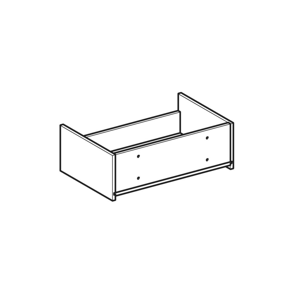 Geberit Schublade für Acanto Unterschrank für Handwaschbecken Breite 45cm... GEBERIT-246026001 4064746022876 (Abb. 3)
