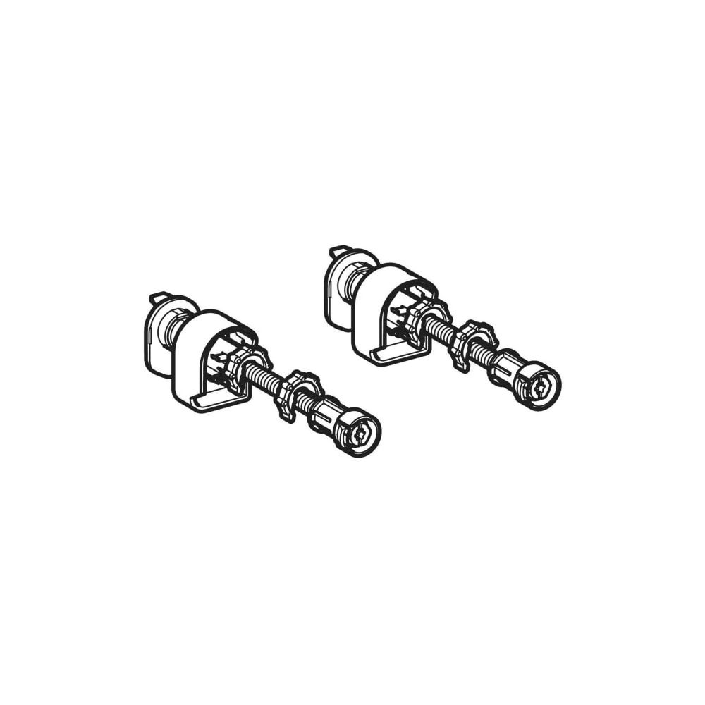 Geberit Duofix Wandanker für Einzel- und Systemmontage, Zinkdruckguss/Stahl/Kunststo... GEBERIT-111080001 4064746058516 (Abb. 3)