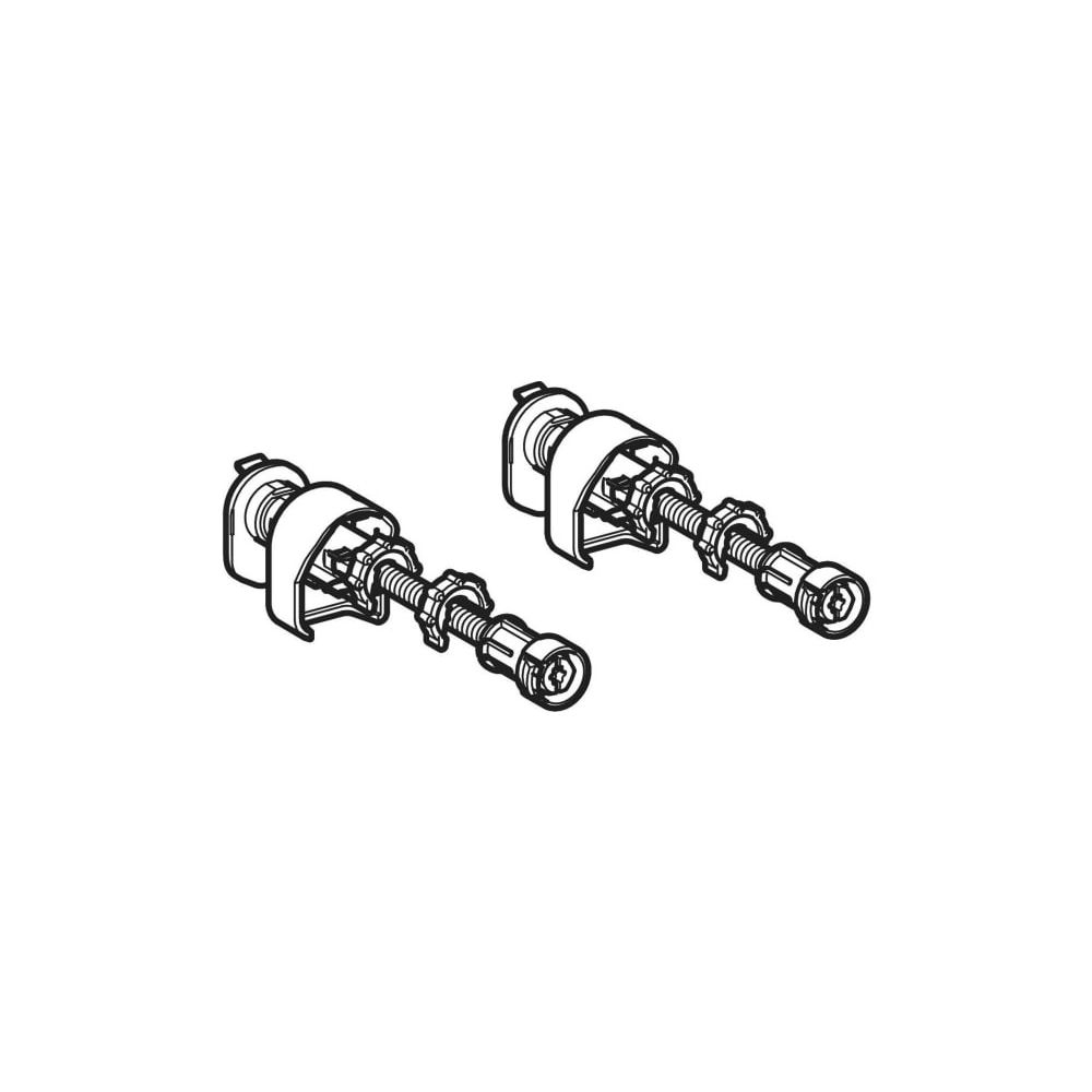 Geberit Duofix Wandanker für Einzel- und Systemmontage, Zinkdruckguss/Stahl/Kunststo... GEBERIT-111080001 4064746058516 (Abb. 6)