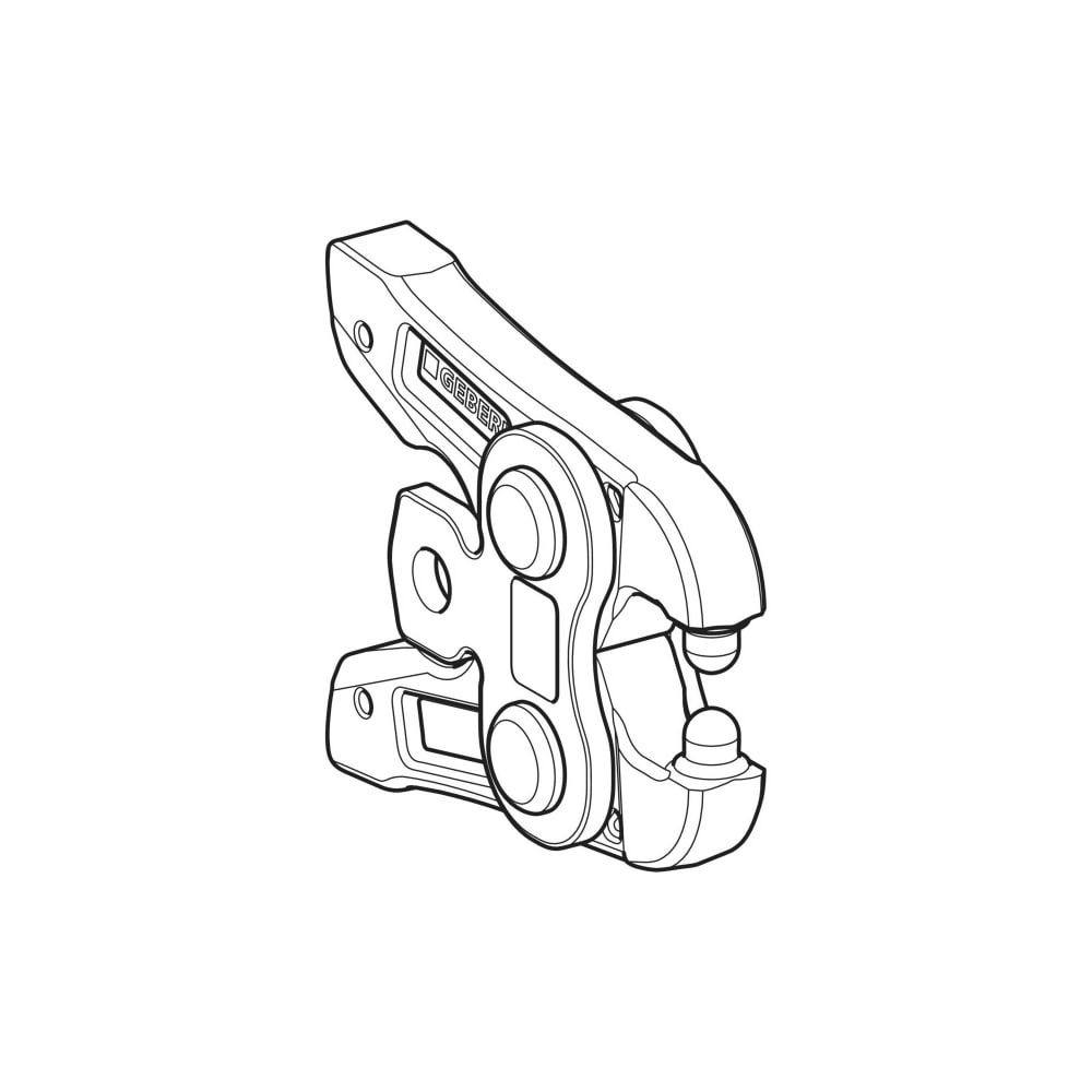 Geberit Mapress Zwischenbacke für Pressring schwenkbar, D 12-35mm, Kompatibilität 2... GEBERIT-691199001 4064746014215 (Abb. 3)