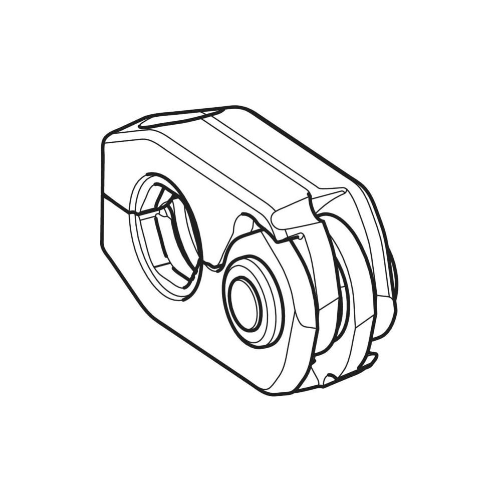 Geberit Mapress Pressschlinge schwenkbar, D 15mm, Kompatibilität 1/2, 691192001... GEBERIT-691192001 4064746014147 (Abb. 3)