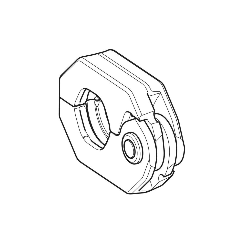 Geberit Mapress Pressschlinge schwenkbar, D 28mm, Kompatibilität 1/2, 691195001... GEBERIT-691195001 4064746014178 (Abb. 3)