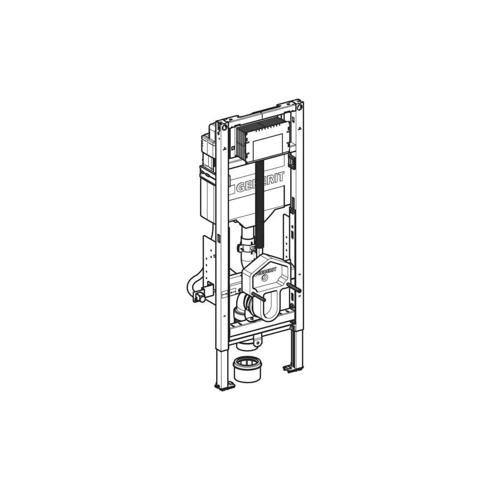 Geberit Duofix Element für Wand-WC, 112cm, mit Sigma UP-Spülkasten 12cm, barrierefre... GEBERIT-111396006 4064746029844 (Abb. 3)