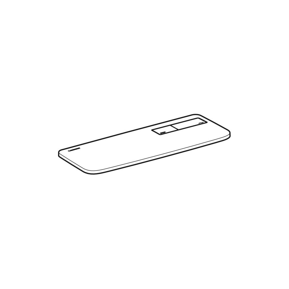 Geberit Spülkastendeckel für AP128, Spül-Stopp-Spülung, weiß-alpin, 243629111... GEBERIT-243629111 4025416557180 (Abb. 3)