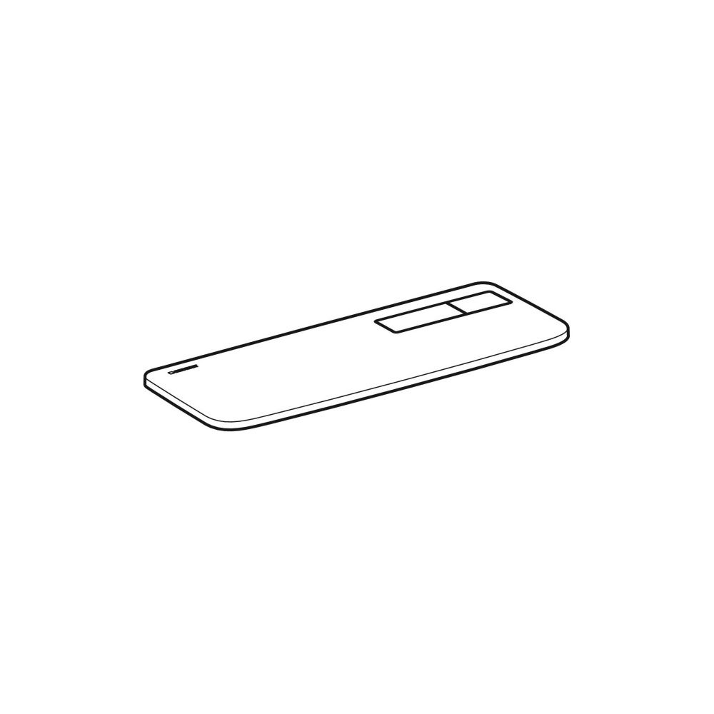 Geberit Spülkastendeckel zu AP-Spülkasten AP128 2-Mengen-Spülung, Weiß-alpin... GEBERIT-243633111 4025416557302 (Abb. 3)