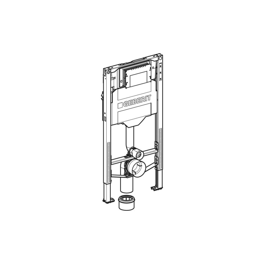 Geberit Duofix Bambini Element für Kleinkinder, Kinder Stand-WC 97cm Metall-/Holzstä... GEBERIT-111922006 4064746031502 (Abb. 3)
