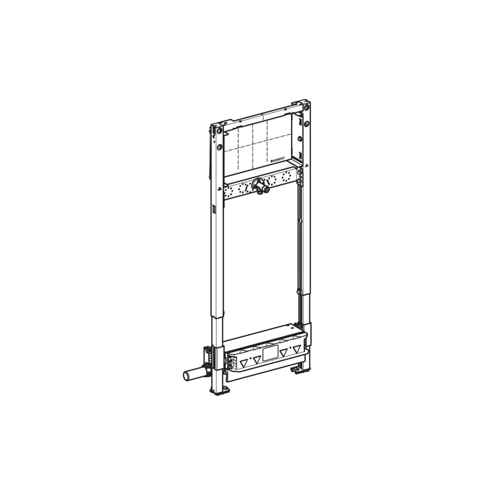 Geberit Duofix Element für Dusche, 130cm Metall-/Holzständerw., Wandablauf, Wandarma... GEBERIT-111581002 4064746030635 (Abb. 3)