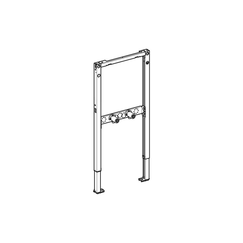 Geberit Duofix Element für Dusche, Badewanne 98-112cm, Wandarmatur Aufputz, für Meta... GEBERIT-111740002 4064746031076 (Abb. 3)