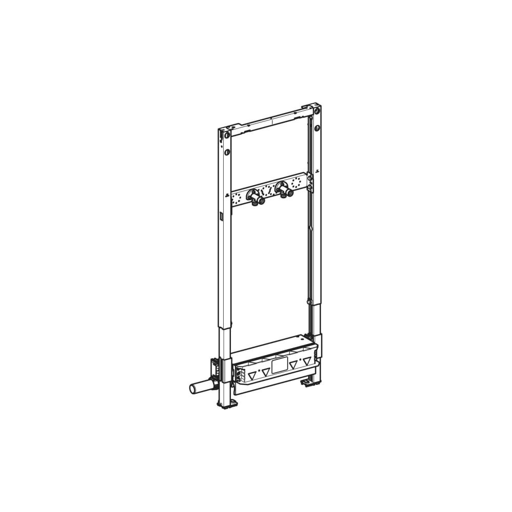 Geberit Duofix Element für Dusche, 130cm, mit CleanWall Wandablauf, Wandarmatur Aufp... GEBERIT-111589002 4064746030703 (Abb. 3)