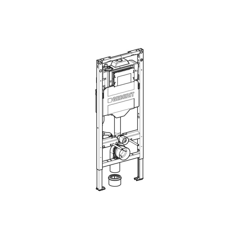 Geberit Duofix Element für Wand-WC, 120cm, mit Sigma UP-Spülkasten 12cm, mit HS50 Hy... GEBERIT-111076002 4064746029141 (Abb. 3)