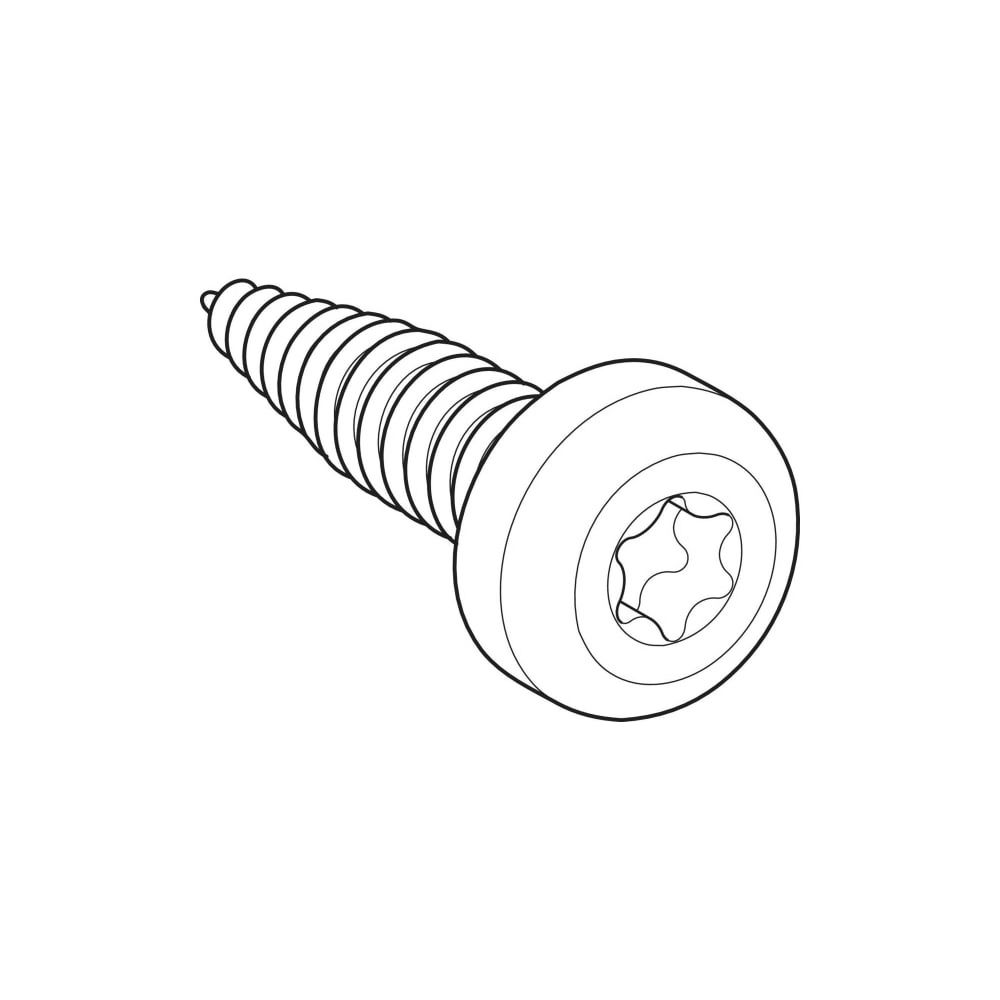 Geberit Flachkopfschraube Duofix, 4,0x13mm, Stahl, 111926001... GEBERIT-111926001 4064746039577 (Abb. 3)