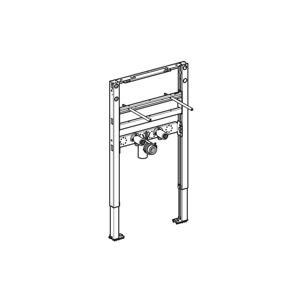 Geberit Duofix Montageelement für Waschtisch, 82-98x50x7,5cm, Stahl, beschichtet, 11... GEBERIT-111485002 4064746030055 (Abb. 3)