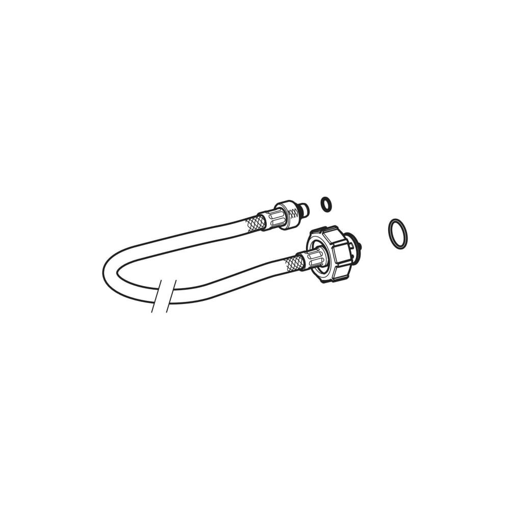 Geberit Flex-Schlauch für Typ 383, DN 8, 3/8" x 3/8", 33cm, 246113001... GEBERIT-246113001 4064746039706 (Abb. 5)