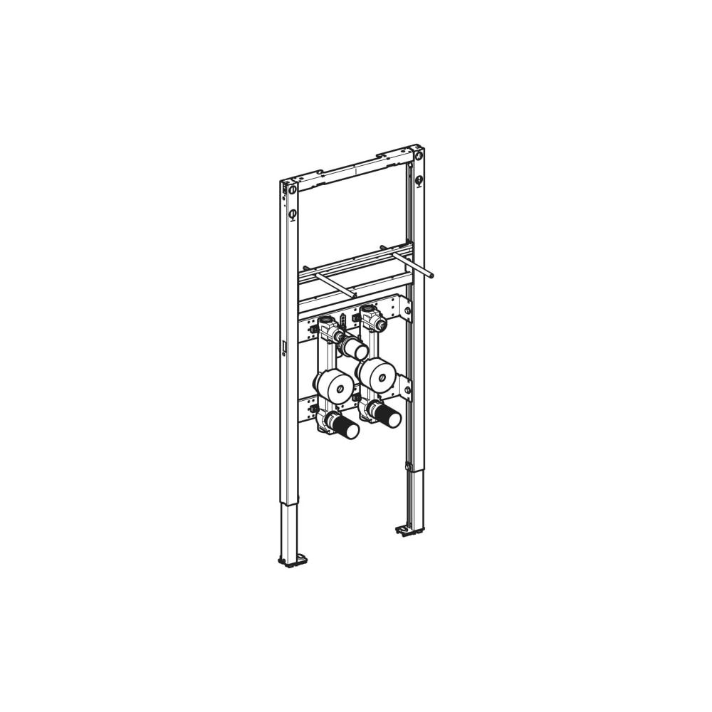 Geberit Duofix Element für Waschtisch 112cm Metall-/Holzständerw., Standarmatur 2 Wa... GEBERIT-111473002 4064746030000 (Abb. 3)