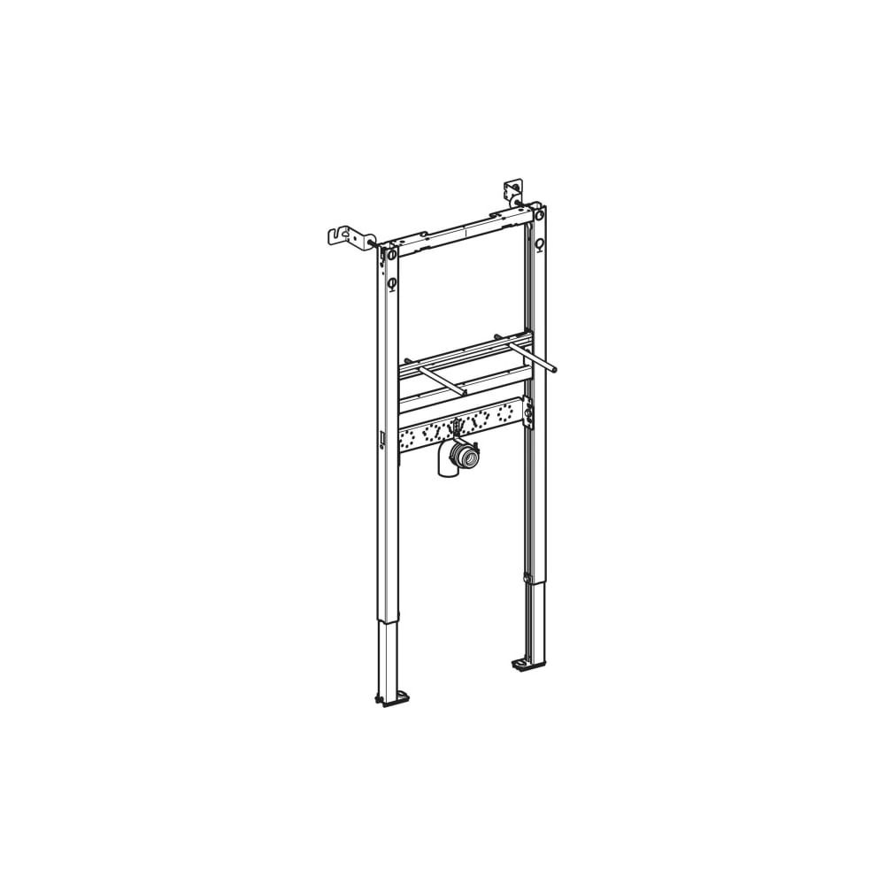 Geberit Duofix Montageelement für Waschtisch, 112cm, Stahl, beschichtet, 458404002... GEBERIT-458404002 4064746032899 (Abb. 3)