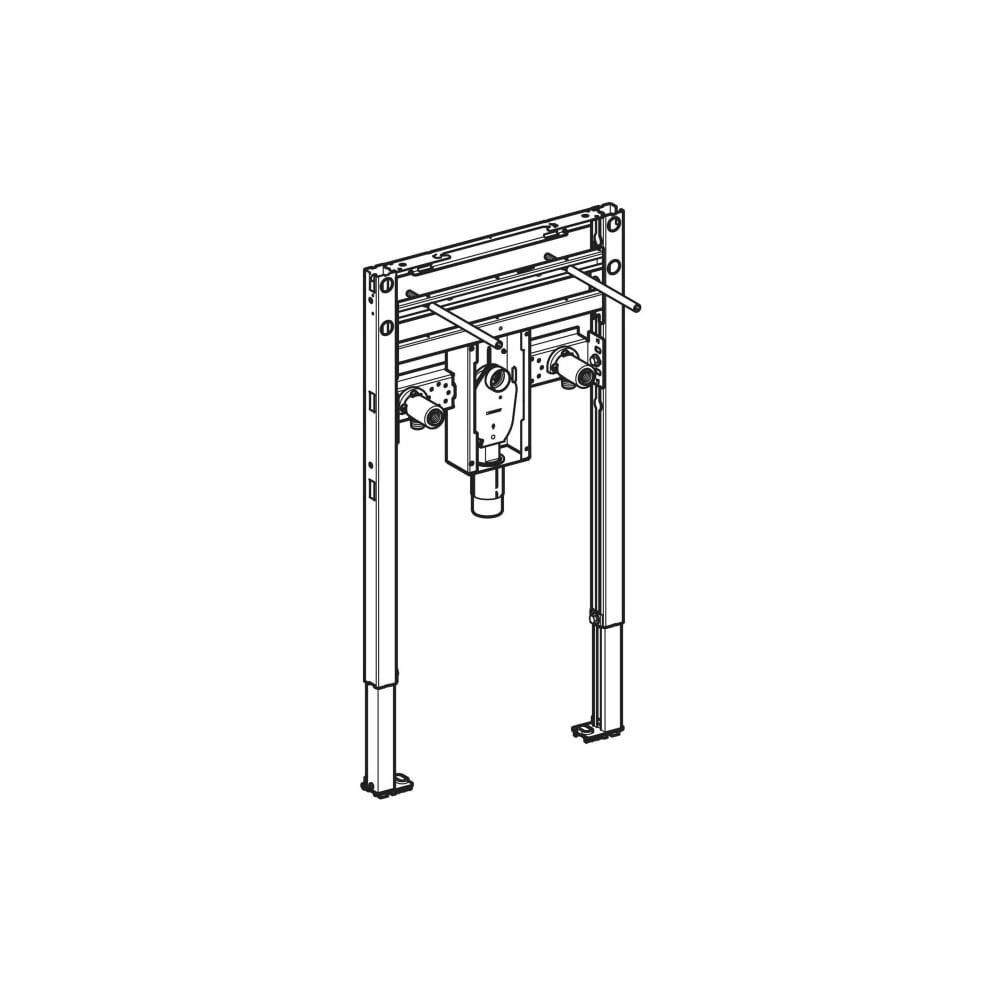 Geberit Duofix Element für Waschtisch, 82-98cm Standarmatur, mit UP-Siphon... GEBERIT-111489002 4064746030086 (Abb. 3)