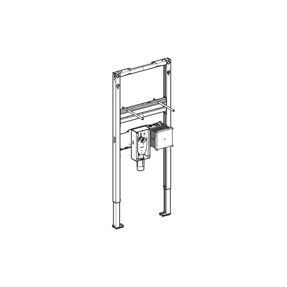 Geberit Duofix Element für Waschtisch, 112cm, elektronische Standarmatur mit UP-Funk... GEBERIT-111556002 4064746030420 (Abb. 3)