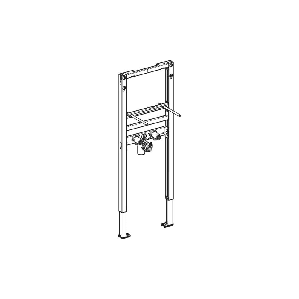 Geberit Duofix Element für Waschtisch, 112cm schmale Ausführung, Standarmatur... GEBERIT-111266002 4064746029349 (Abb. 3)