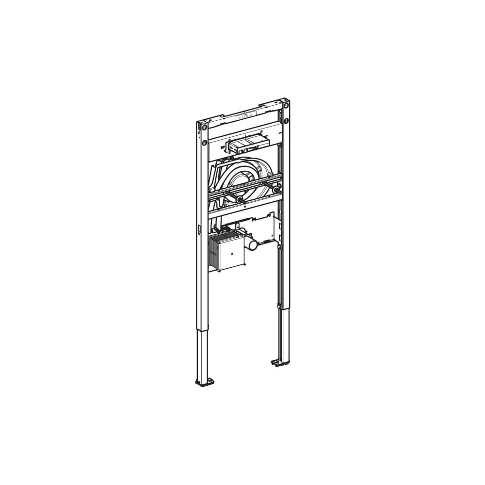 Geberit Duofix Element für Waschtisch, 112-130cm, ONE Wandarmatur mit UP-Funktionsbo... GEBERIT-111069002 4064746029080 (Abb. 3)