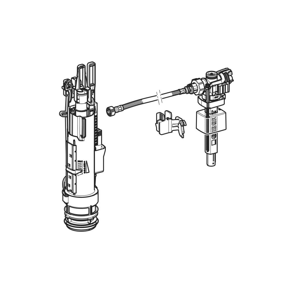 Geberit Renovierungsset Typ 212-383 für 300, 320, Sigma Uunterputzspülkasten... GEBERIT-246127005 4064746044496 (Abb. 3)