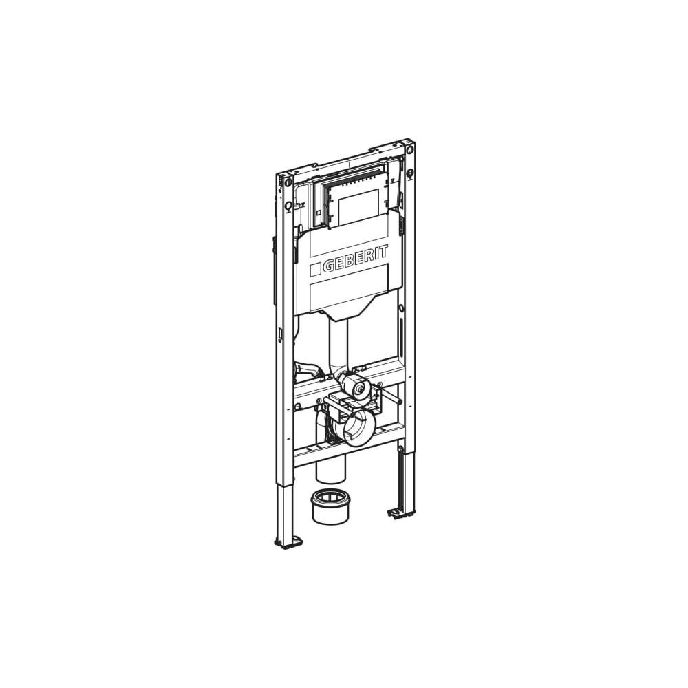 Geberit Duofix Element für Wand-WC 112cm, Metall-/Holzständerwände, mit Sigma Unterp... GEBERIT-111900006 4064746031335 (Abb. 3)