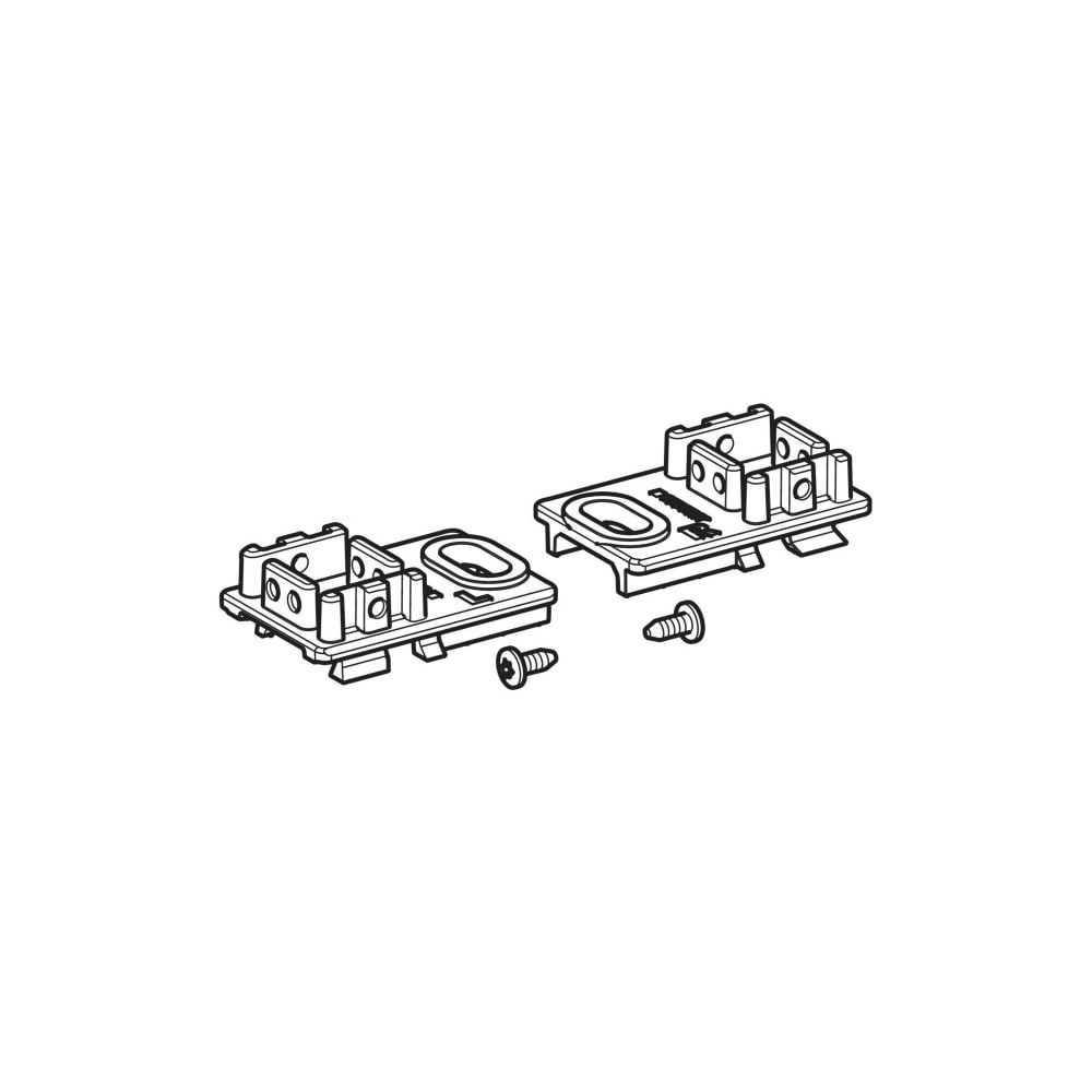 Geberit Duofix Set Fußplatten Zinkdruckguss 244125002... GEBERIT-244125002 4064746032042 (Abb. 3)